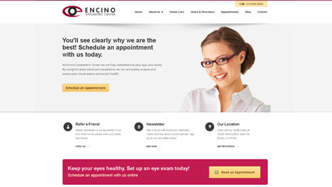 Encino Optometric Center on Desktop