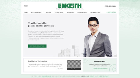 Lim-Keith Multispecialty Medical Clinic on Desktop