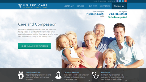 United Care Medical on Desktop