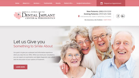 Santa Rosa Dental Implants on Desktop